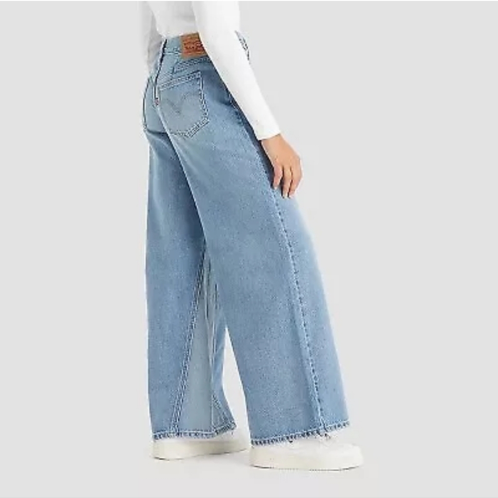 Levi's '94 Baggy Super Wide Leg 28 x 31 90s Mid Rise Take Chances - Picture 2 of 16